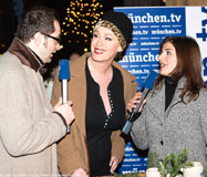 Gloria Gray bei münchen.tv Weihnachtszauber fotografiert von Folker Schellenberg