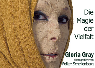 ab 10.09.2007: Anke Kolonko & YEP Munich LTD. prsentieren: DIE MAGIE DER VIELFALT - Gloria Gray photografiert von Folker Schellenberg - Ausstellung im FORUM in Mnchen